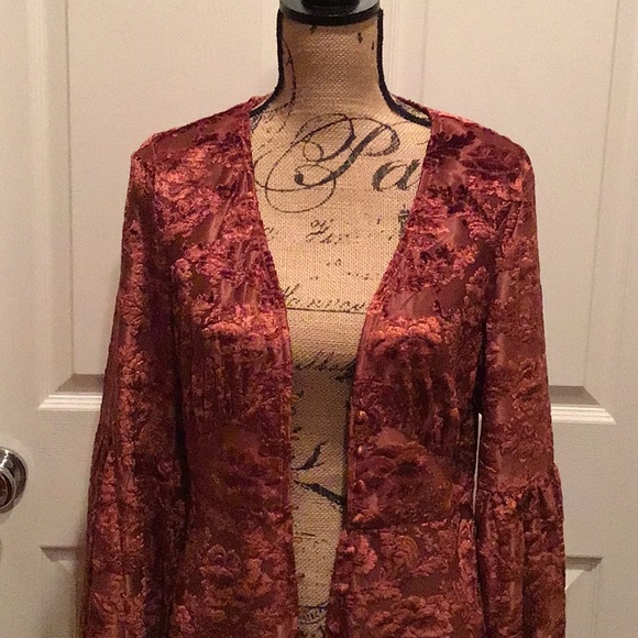Loveriche burnt orange colored Duster - Picture 3 of 6